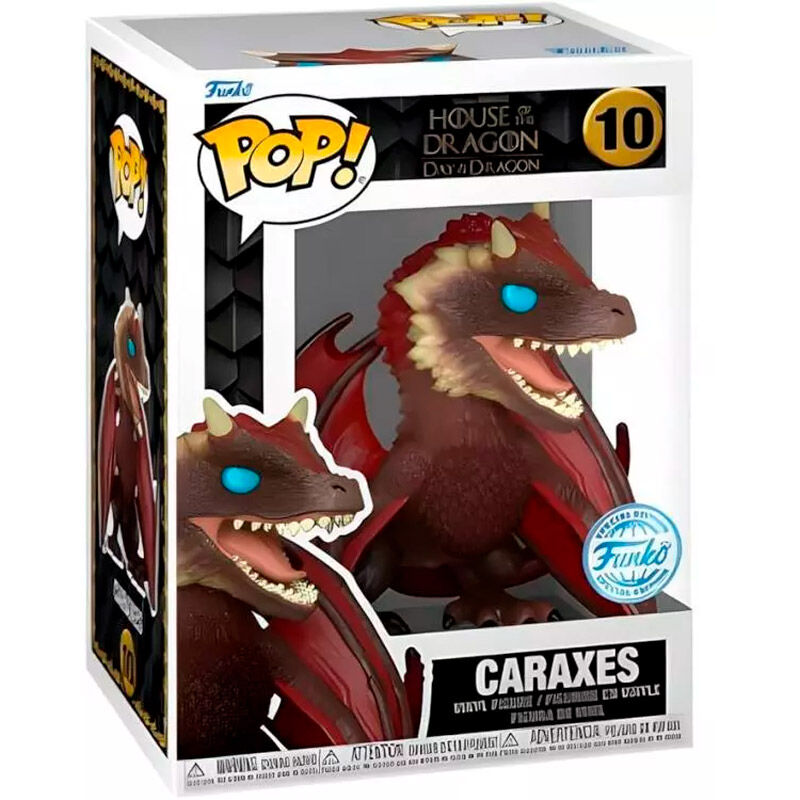 Funko POP! Television Game Of Thrones The House Of The Dragon Caraxes #10 Exclusive