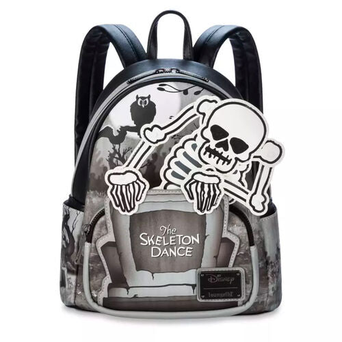 Mochila Loungefly Disney Skelenton Dance backpack 26cm