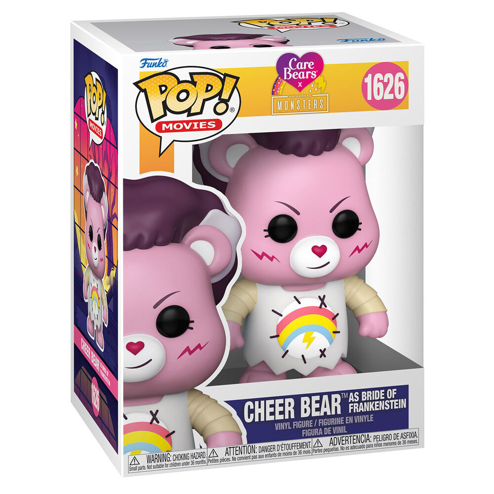 Funko Pop! Movies Care Bears X Universal Monsters Cheer Bear As Bride Of Frankenstein #1626