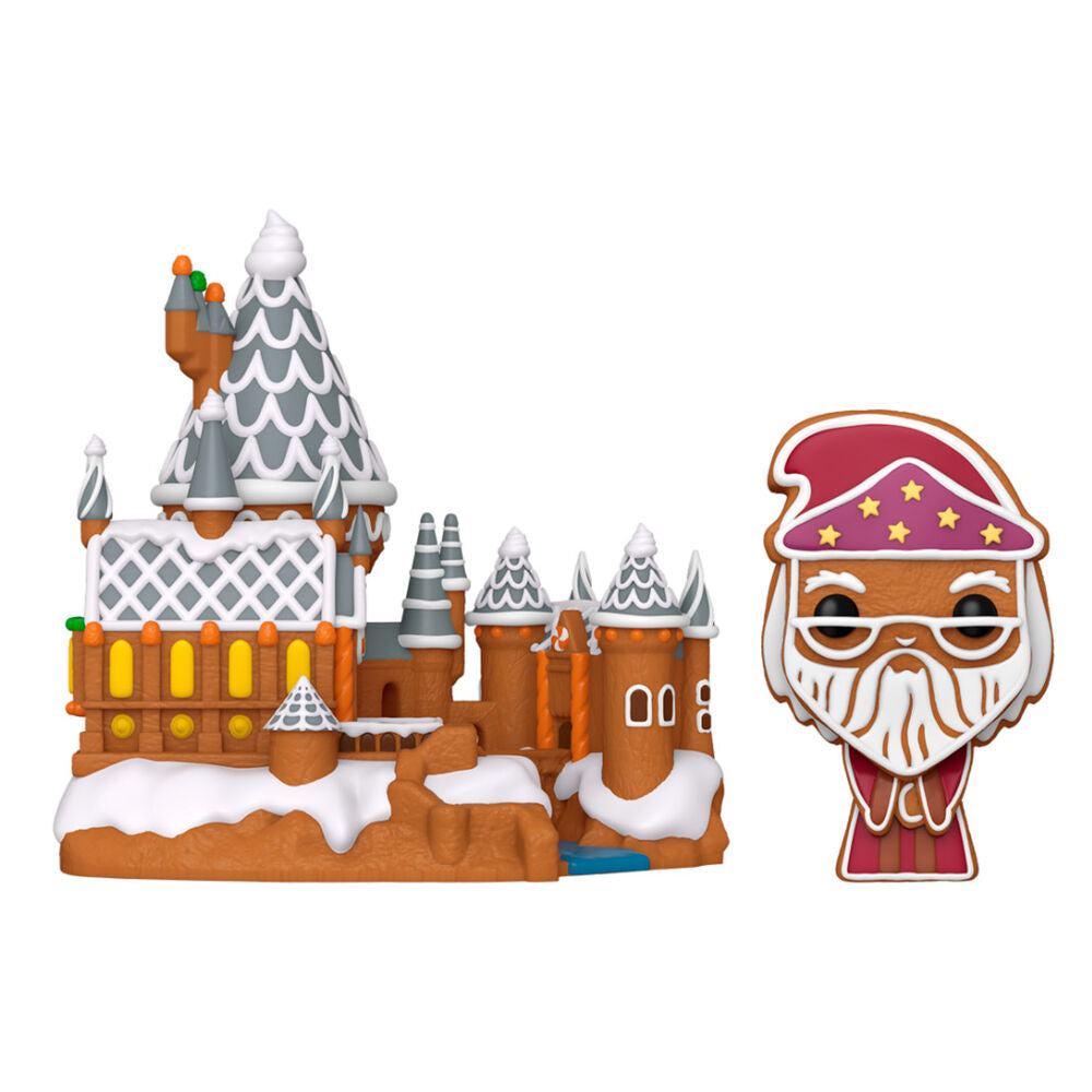 Funko POP! Town Harry Potter Gingerbread Albus Dumbledore and Hogwarts #42