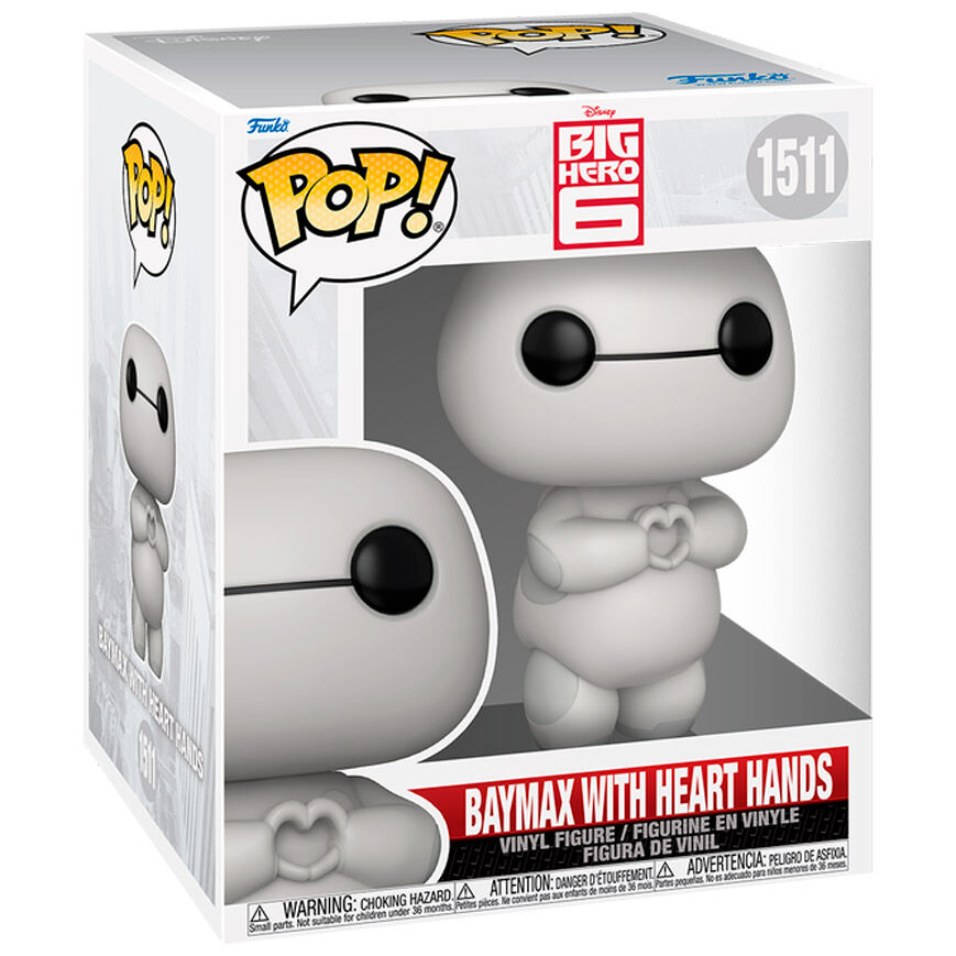 Funko POP! Disney Big Hero 6 Baymax with Heart Hands 6" #1511