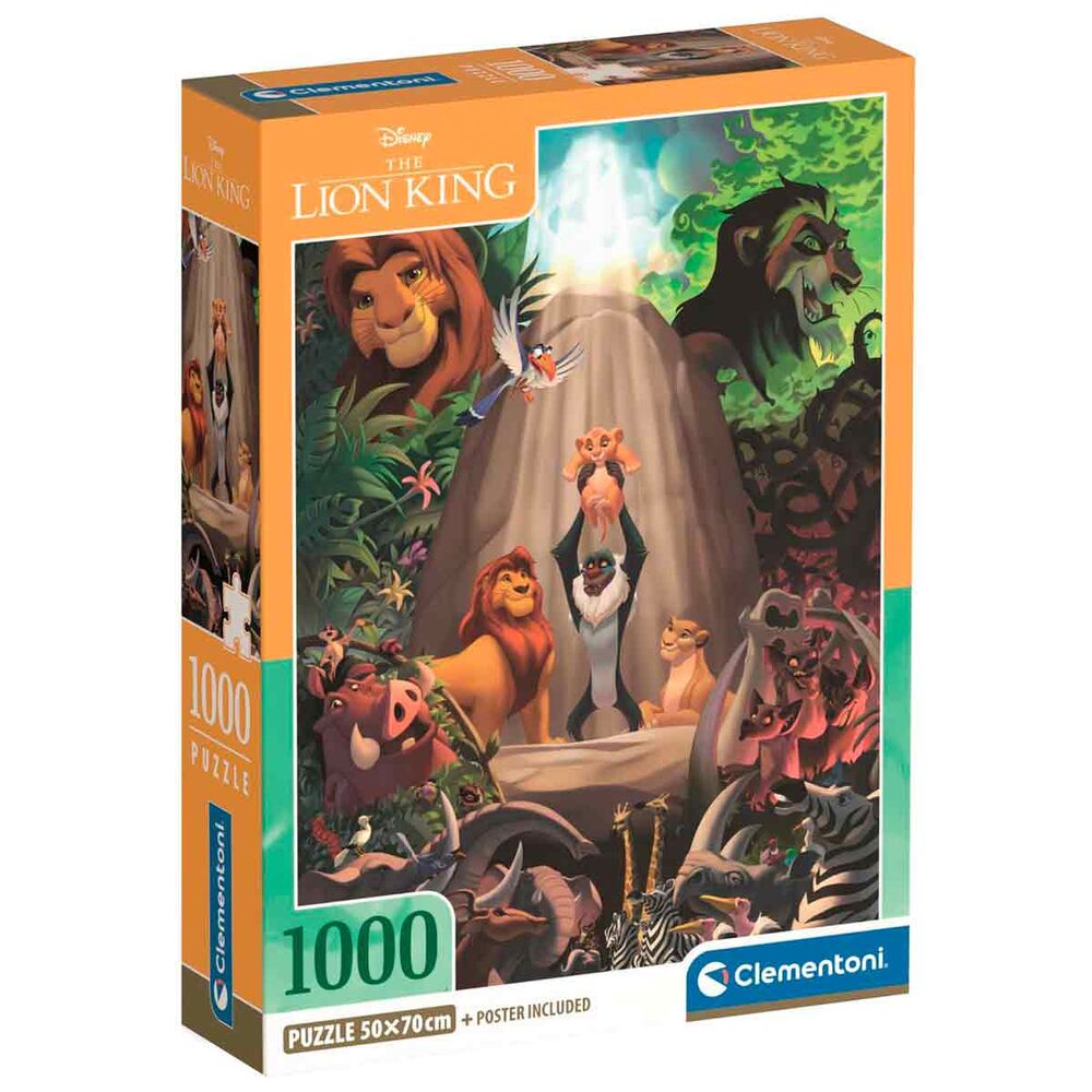 Clementoni Puzzle The Lion King Disney 1000peças