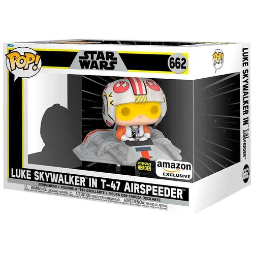 Funko POP! Star Wars Rides Star Wars Luke Skywalker in T-47 Airspeeder #662 Exclusive