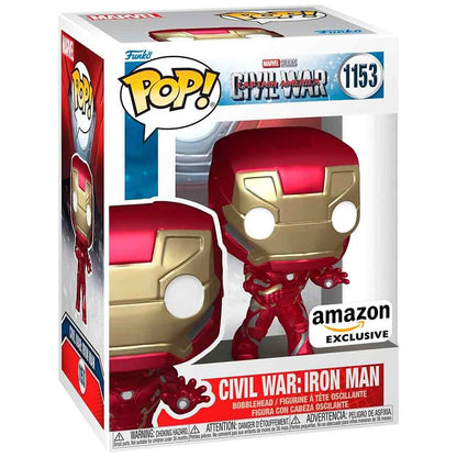 Funko Pop! Marvel Civil War Iron Man #1153 Exclusive