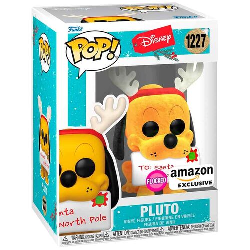 Funko Pop! Disney Pluto #1227 Flocked exclusive