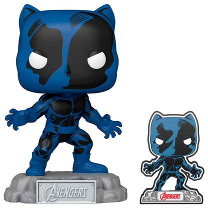 Funko Pop! Marvel Avengers Black Panther 60th Anniversary with Enamel Pin #1244