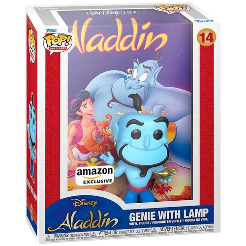 Funko Pop! VHS Covers Disney Aladdin Genie With Lamp #14 Exclusive