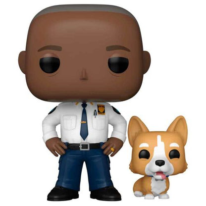 Funko POP! Television Brooklyn Nine-Nine Captain Ray Holt with Cheddar #1626