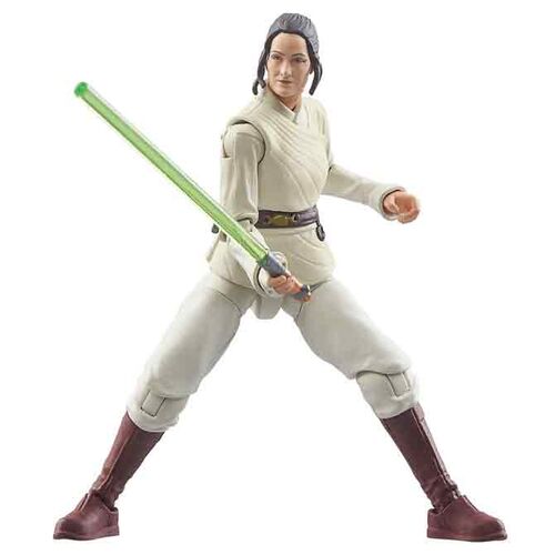 Figura de Hasbro Star Wars: El Acólito Maestro Jedi Indara de 9,5 cm