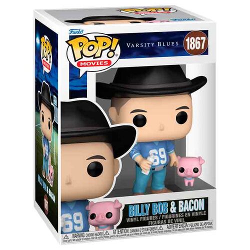 * PRÉ-RESERVA * Funko POP! Movies Varsity Blues Billy Bob & Bacon #1867