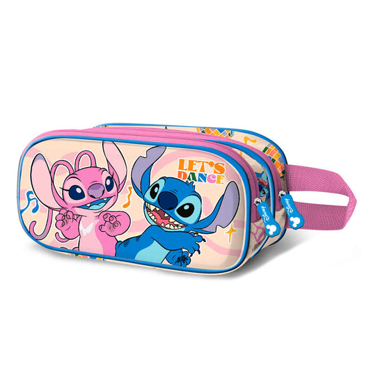 Karactermania Estojo Disney Stitch Dance double 3D pencil case