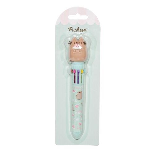 Bolígrafo Erik de 10 colores, colección Pusheen Foodie
