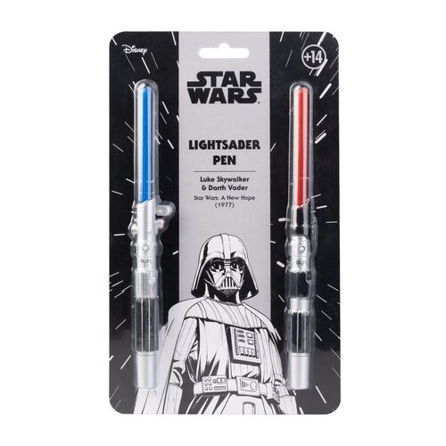 Juego de 2 bolígrafos de sable de luz de Star Wars de Erik