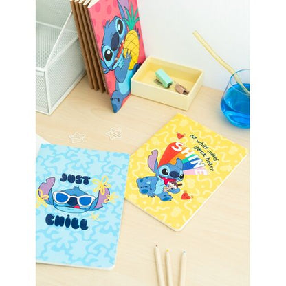 Erik Caderno Disney Stitch Tropical pack 3 A5 notebooks