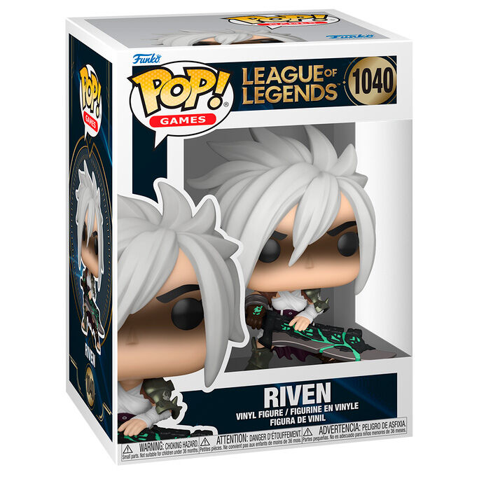 * PRÉ-RESERVA * Funko POP! Games League of Legends Riven #1040