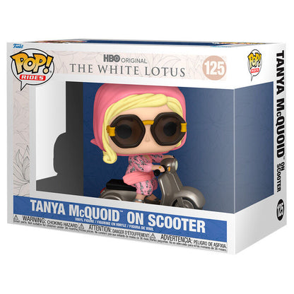 * PRÉ-RESERVA * Funko POP! Rides Television The White Lotus Tanya McQuoid On Scooter #125