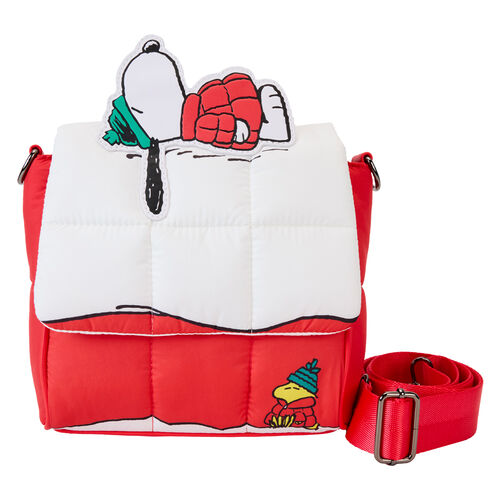 Mala de ombro Loungefly Snoopy Holiday shoulder bag