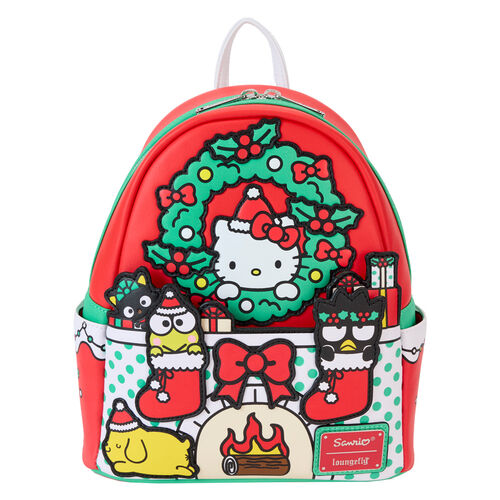 Mochila Loungefly Sanrio Hello Kitty Christmas backpack 26cm