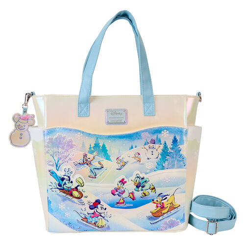 Mala Loungefly Disney Mickey and Friends Winter Wonderland backpack bag