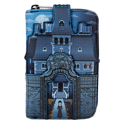 Carteira Loungefly Wednesday Nevermore Academy wallet