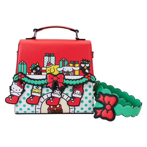 Mala de ombro Loungefly Sanrio Hello Kitty Christmas shoulder bag