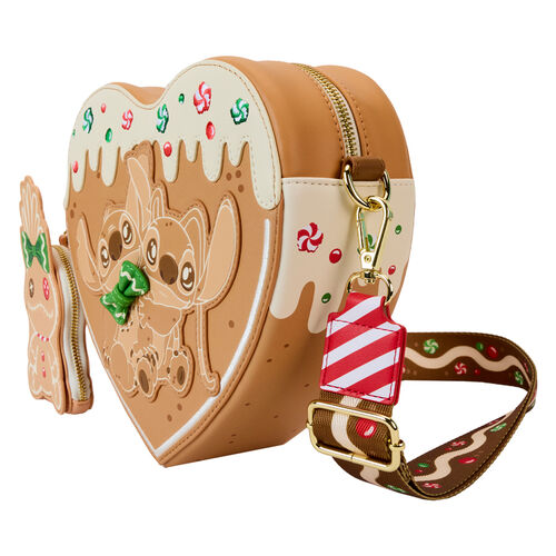 Mala de ombro Loungefly Disney Stitch Gingerbread shoulder bag