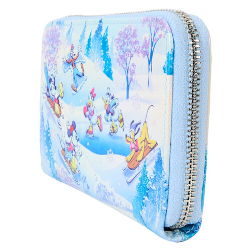 Carteira Loungefly Disney Mickey and Friends Winter Wonderland wallet