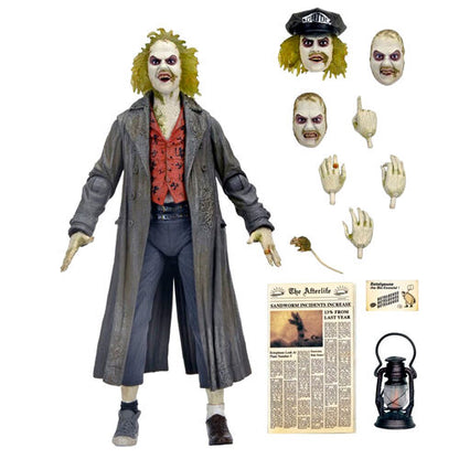 Neca Figura Ultimate Beetlejuice: Tour Guide The Bio-Exorcist Beetlejuice 1988 18cm