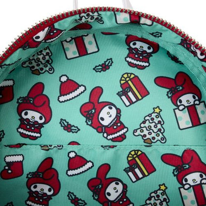 Mochila Loungefly Sanrio My Melody Winter Hello Kitty 26cm