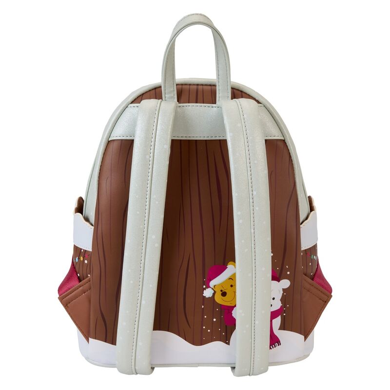 Mochila Loungefly Disney Winnie the Pooh Holiday Friends backpack