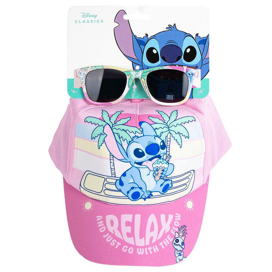 Conjunto de gafas de sol Cerdá + gorro Stitch de Disney