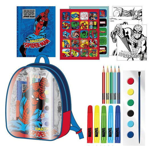 Set de papelería Cerdá + Mochila Marvel Avengers
