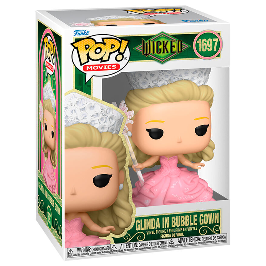 * PRÉ-RESERVA * Funko POP! Movies Wicked Glinda in Bubble Gown #1697