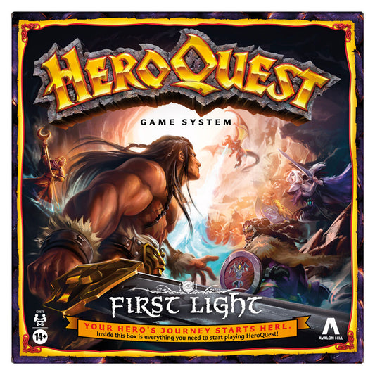 Hasbro Juego mesa First Light Hero Quest español