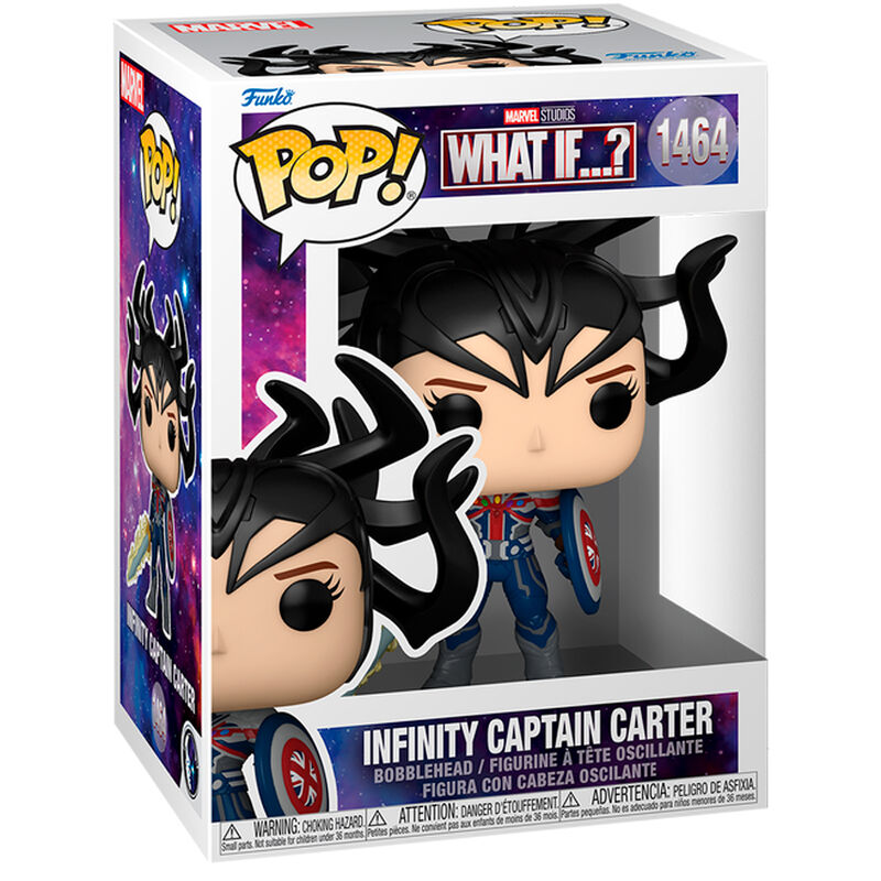 Funko POP! Marvel Studios What If...? Infinity Captain Carter #1464