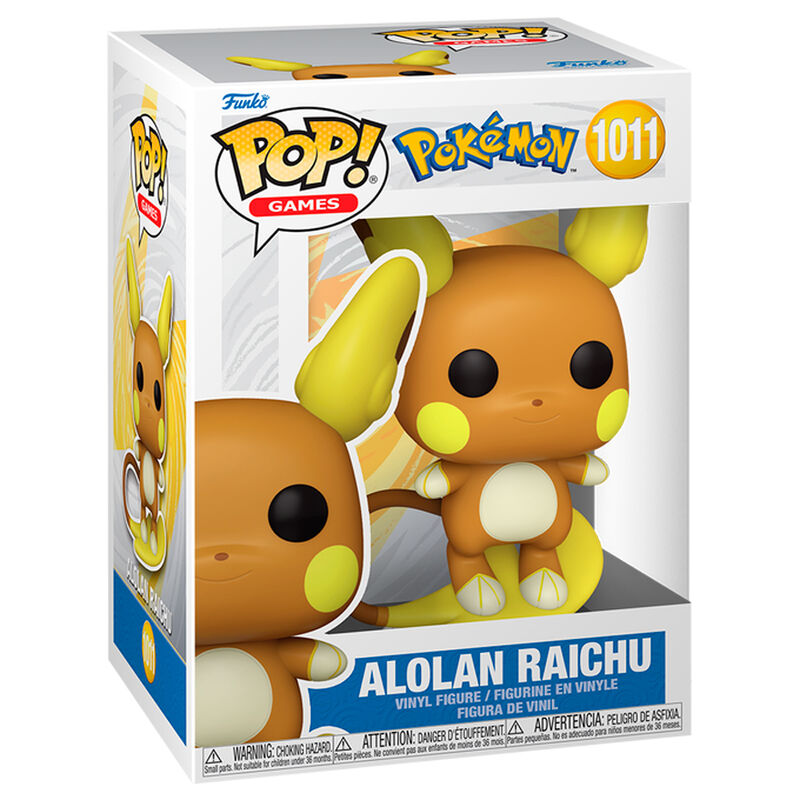 * PRÉ-RESERVA * Funko POP! Games Pokémon Alolan Raichu #1011