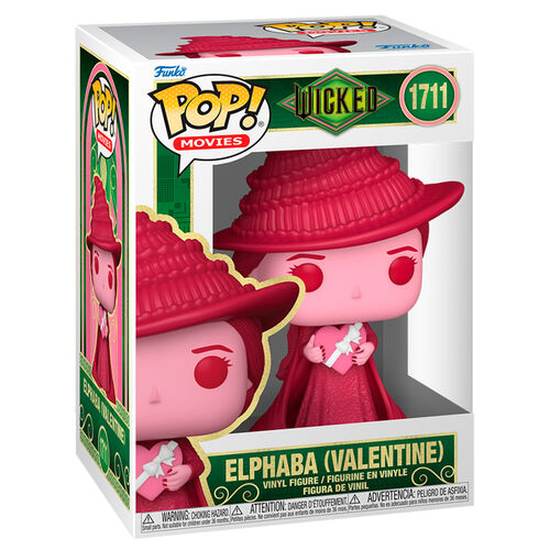 * PRÉ-RESERVA * Funko POP! Movies Wicked Elphaba (Valentine) #1711