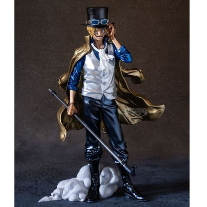 Figura Banpresto One Piece The Metallic Sabo de 30 cm