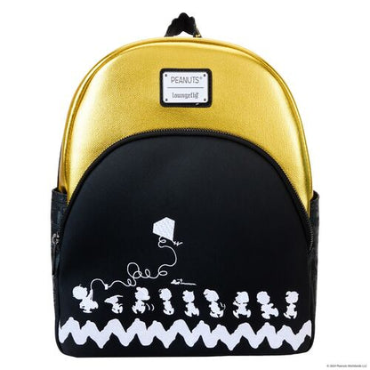 Mochila Loungefly Loungefly Peanuts 75th Anniversary Snoopy Gang Flying Kite backpack