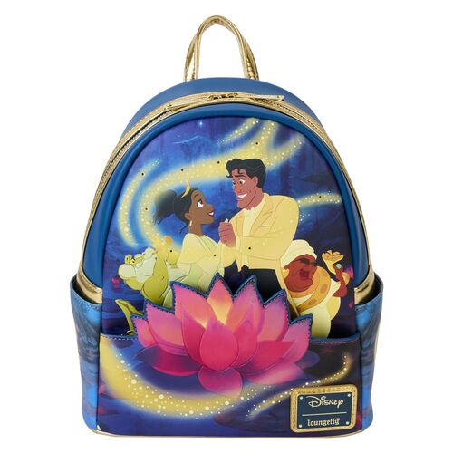 Mochila Loungefly Disney The Princess and the Frog 15th Anniversary backpack 26cm