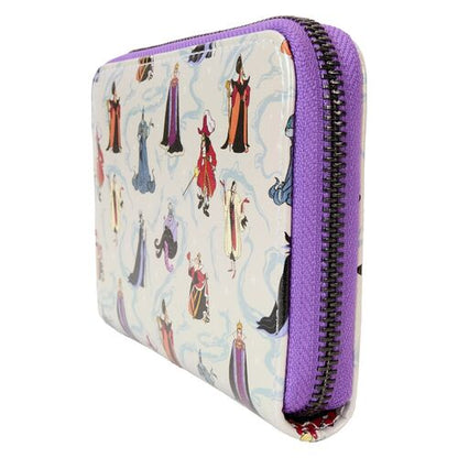 Carteira Loungefly Disney Villains wallet