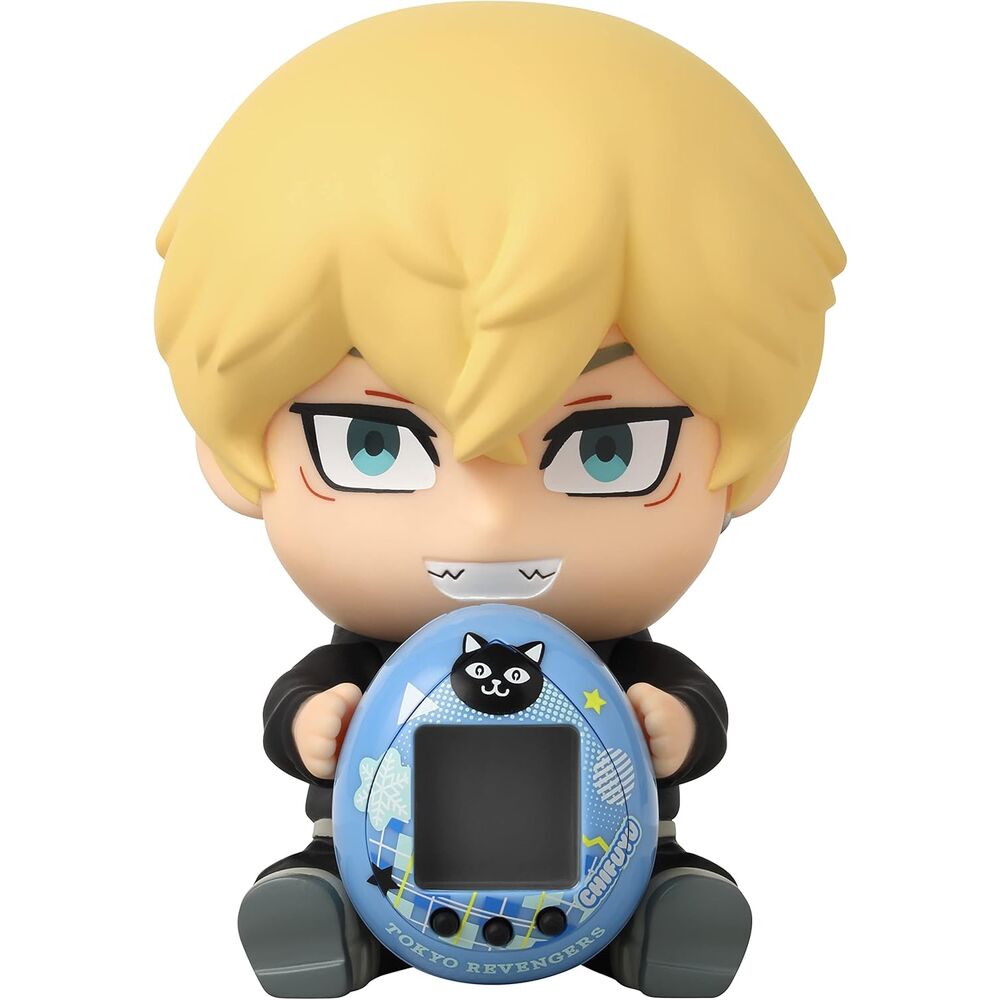 Bandai Figura Suporte Chifuyu + Tamagotchi Hugmy Tokyo Revengers