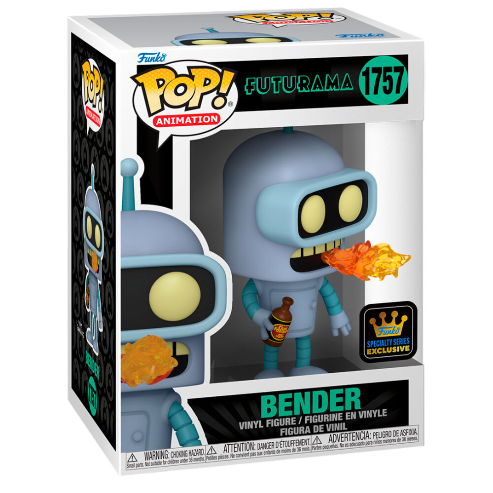 Funko POP! Animation Futurama Bender #1757 Speciality Series