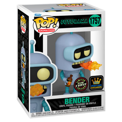 Funko POP! Animation Futurama Bender #1757 Speciality Series CHASE