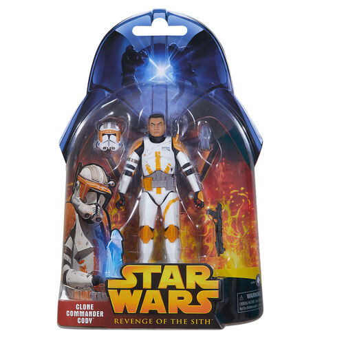 Figura del comandante clon Cody de Hasbro Star Wars: La venganza de los Sith, 15 cm