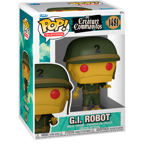 * PRÉ-RESERVA * Funko POP! Television DC Creature Commandos G.I. Robot #1481