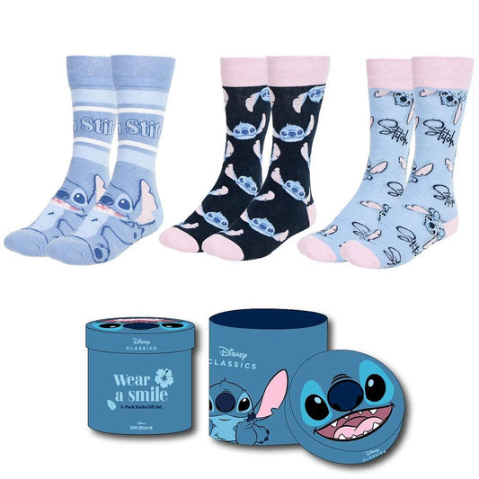 Cerdá Socks Pack 3 Disney Stitch 36-43