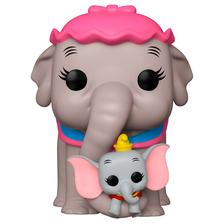 * PRÉ-RESERVA * Funko POP! Disney Dumbo Mrs. Jumbo with Dumbo 6" #1537 (Super Sized POP!)