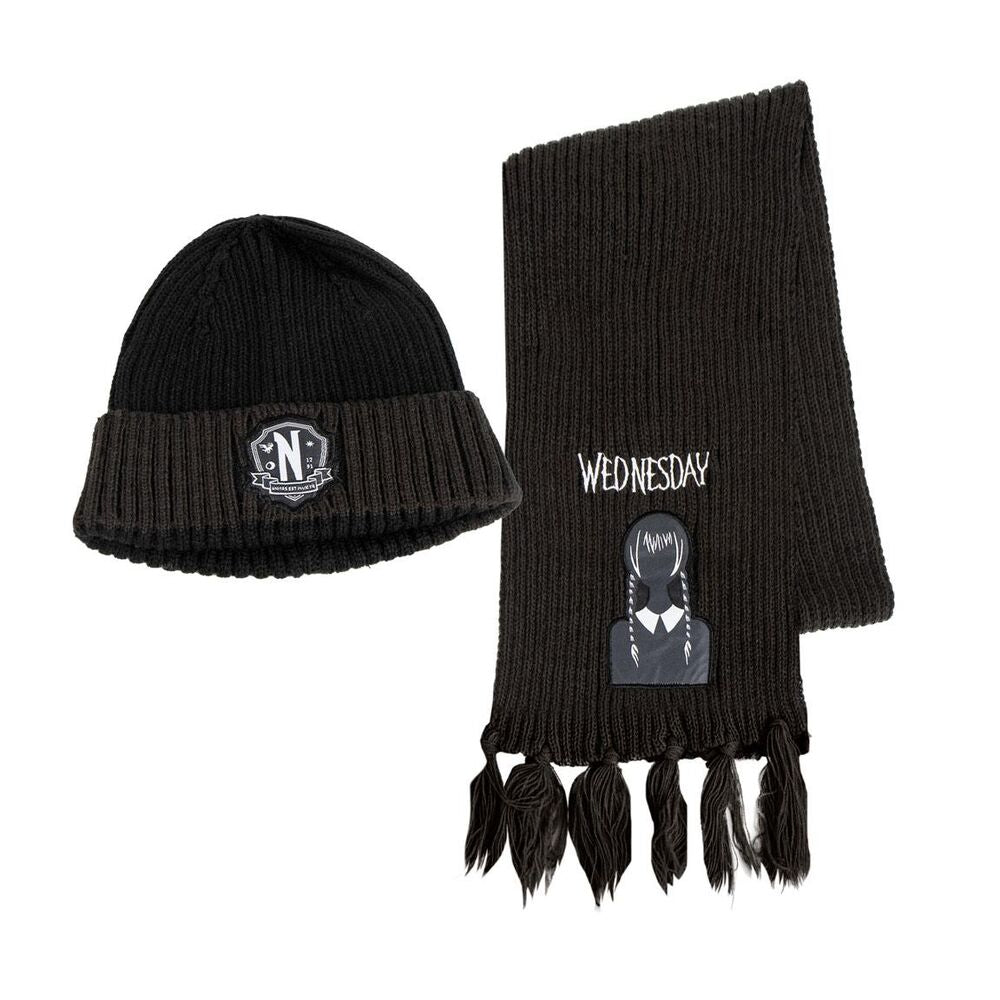 Cerdá Set gorro e cachecol wednesday