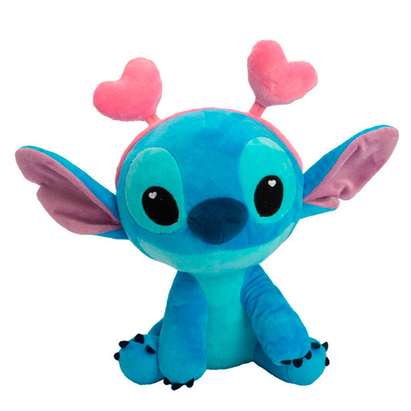 Simba Peluche Stitch corações Disney 25cm